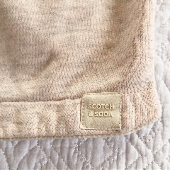 Scotch & Soda Club Nomade Pink Cream Blend Hoodie - Picture 9 of 10
